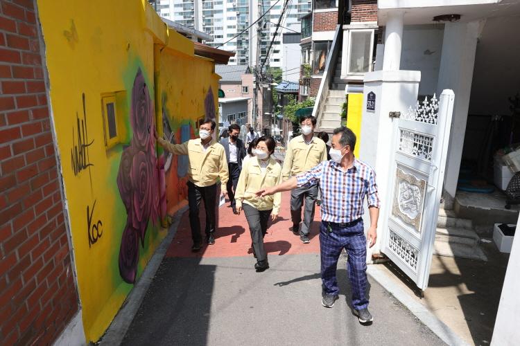 은평구 화목데이 주민생활현장방문_산골마을사무실 이미지